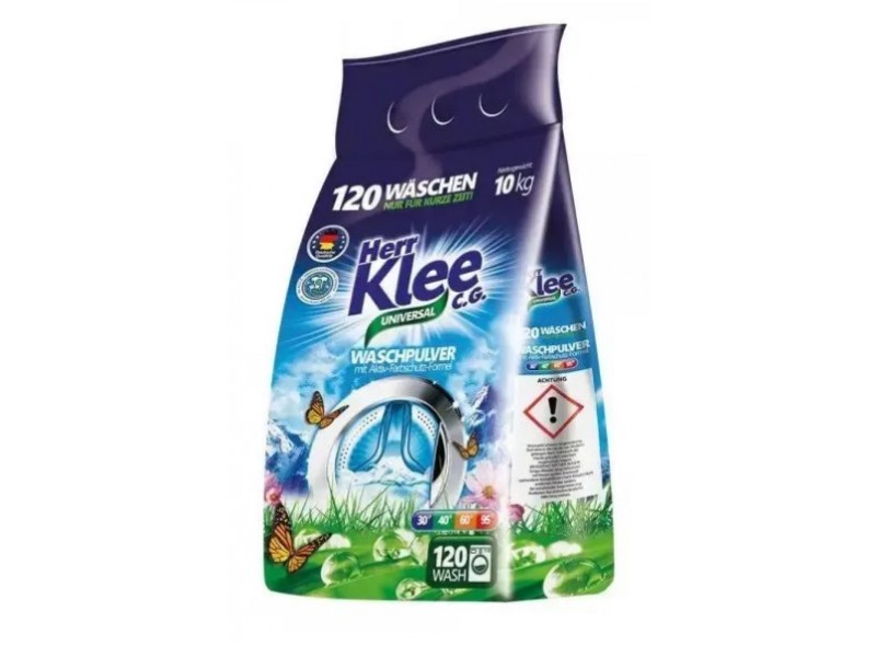 Порошок для прання Klee Universal 10 кг, п/е (97-029) Порошок для прання Klee Universal 10 кг, п/е (97-029)